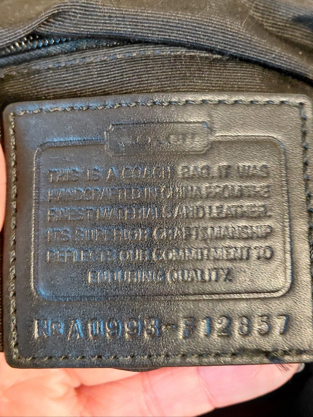 Coach Legacy Ali Signature Turnlock Shoulder Bag With COA - Picture 14 of 15